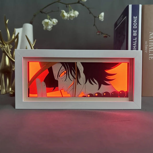One Piece Paper Carving Lamp